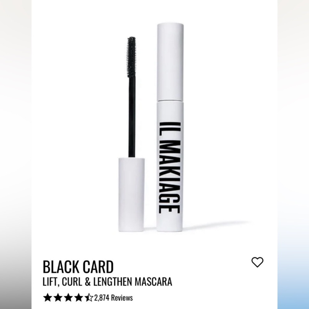 NWT il makiage mascara, full sized 0.32 fl oz